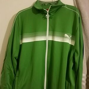 Xl green puma jacket